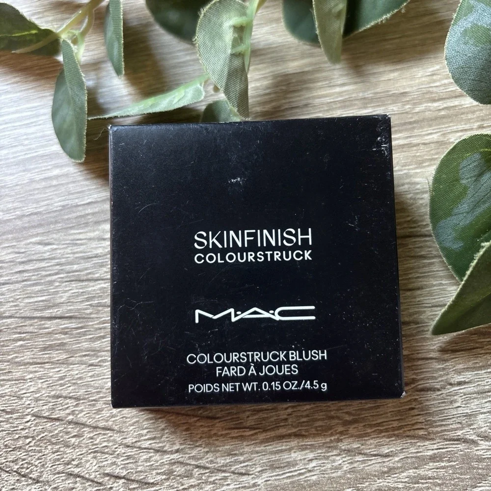 MAC Skinfinish Colourstruck Blush Ruby Wooed Deep Red New In Box